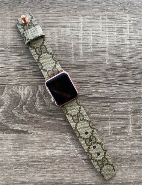 authentic gucci apple watch band|repurposed gucci apple watch band.